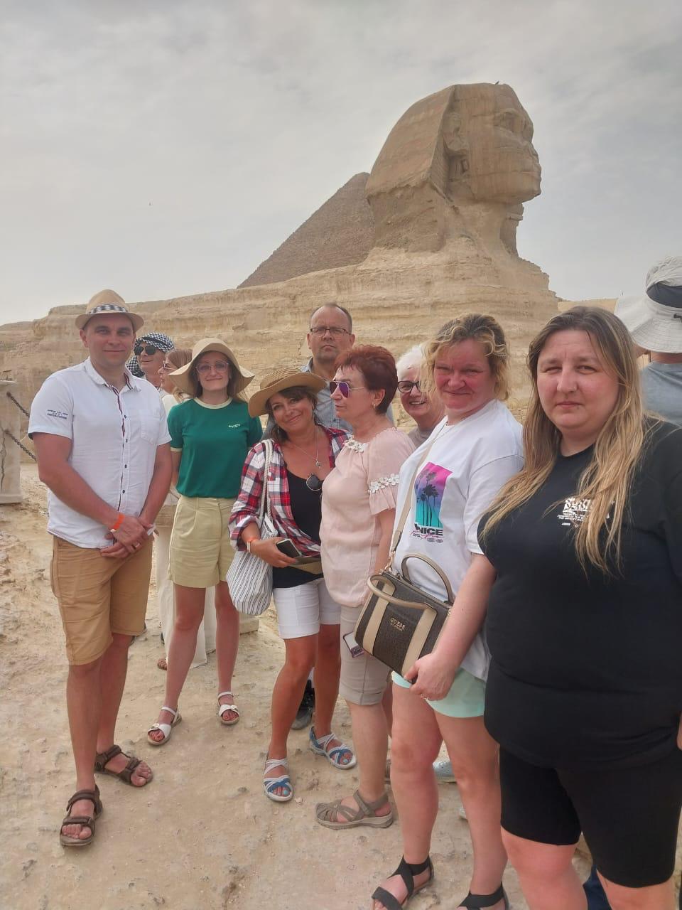 Cairo with pyramids from Hurghada 19