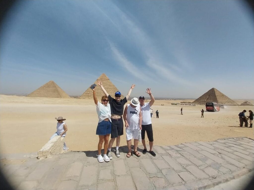 Cairo with pyramids from Hurghada 22