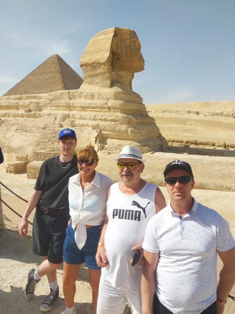 Cairo with pyramids from Hurghada 23