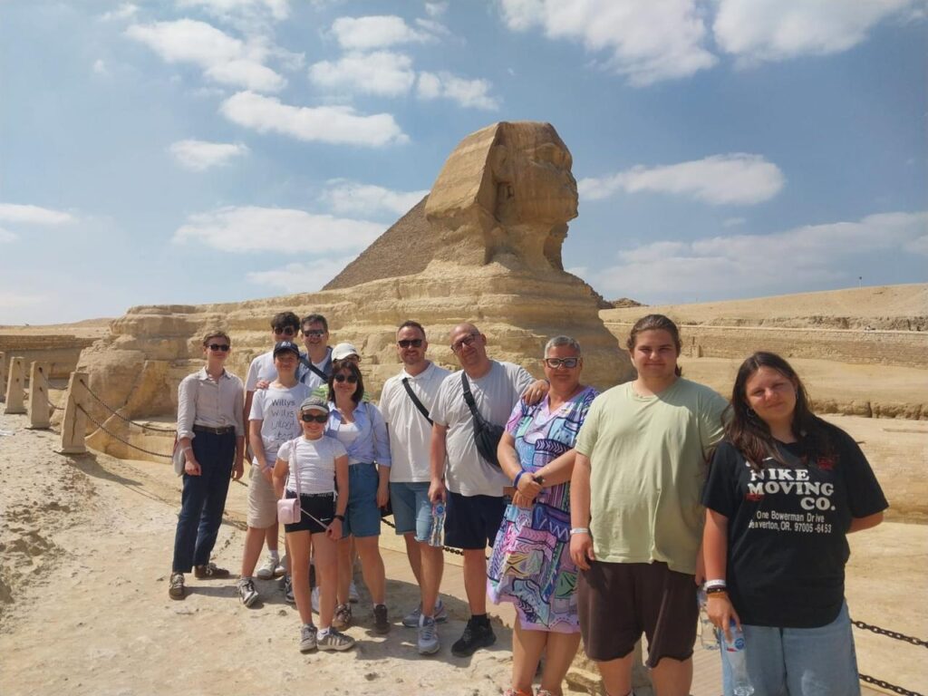 Cairo with pyramids from Hurghada 39