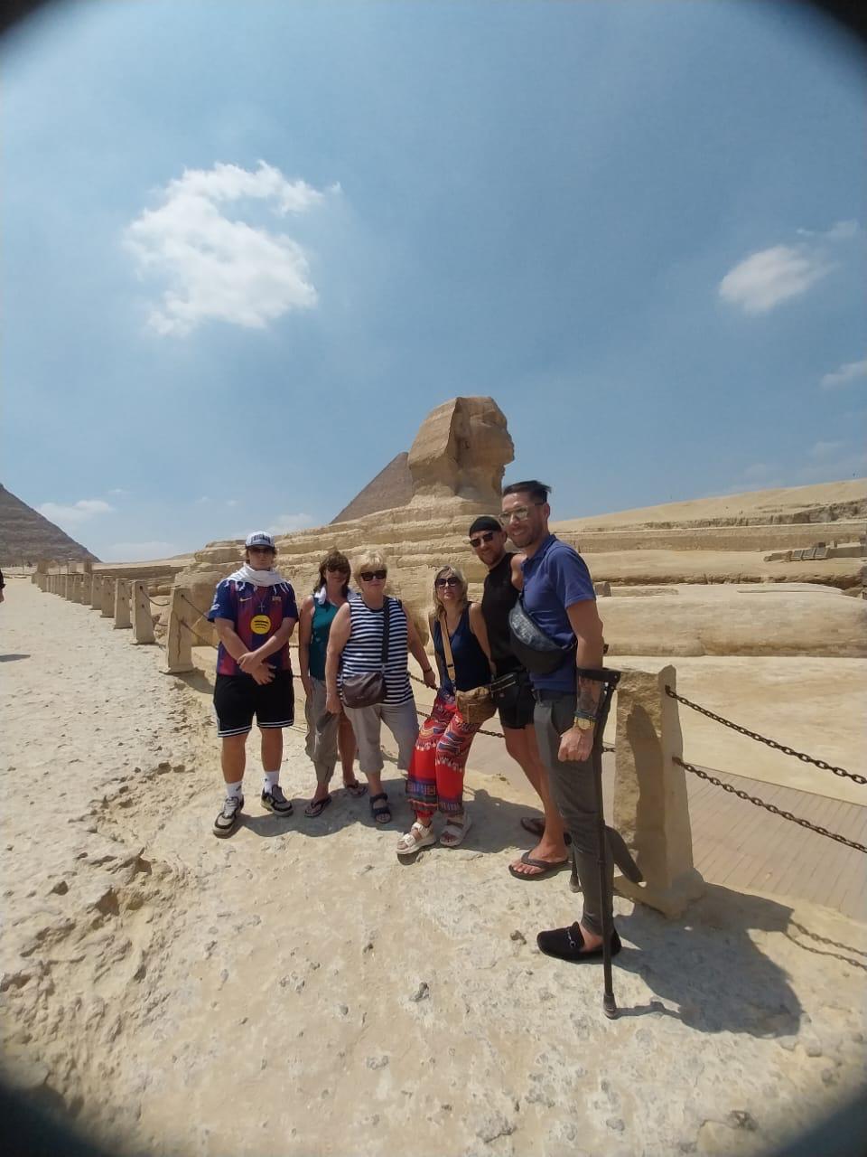Cairo with pyramids from Hurghada 45