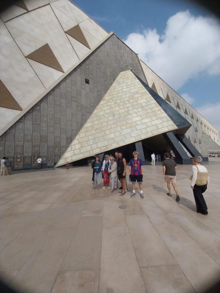 Cairo with pyramids from Hurghada 52