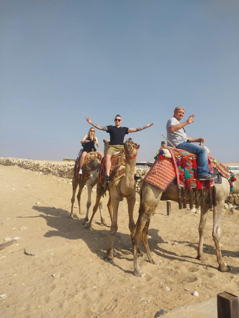Cairo with pyramids from Hurghada 57