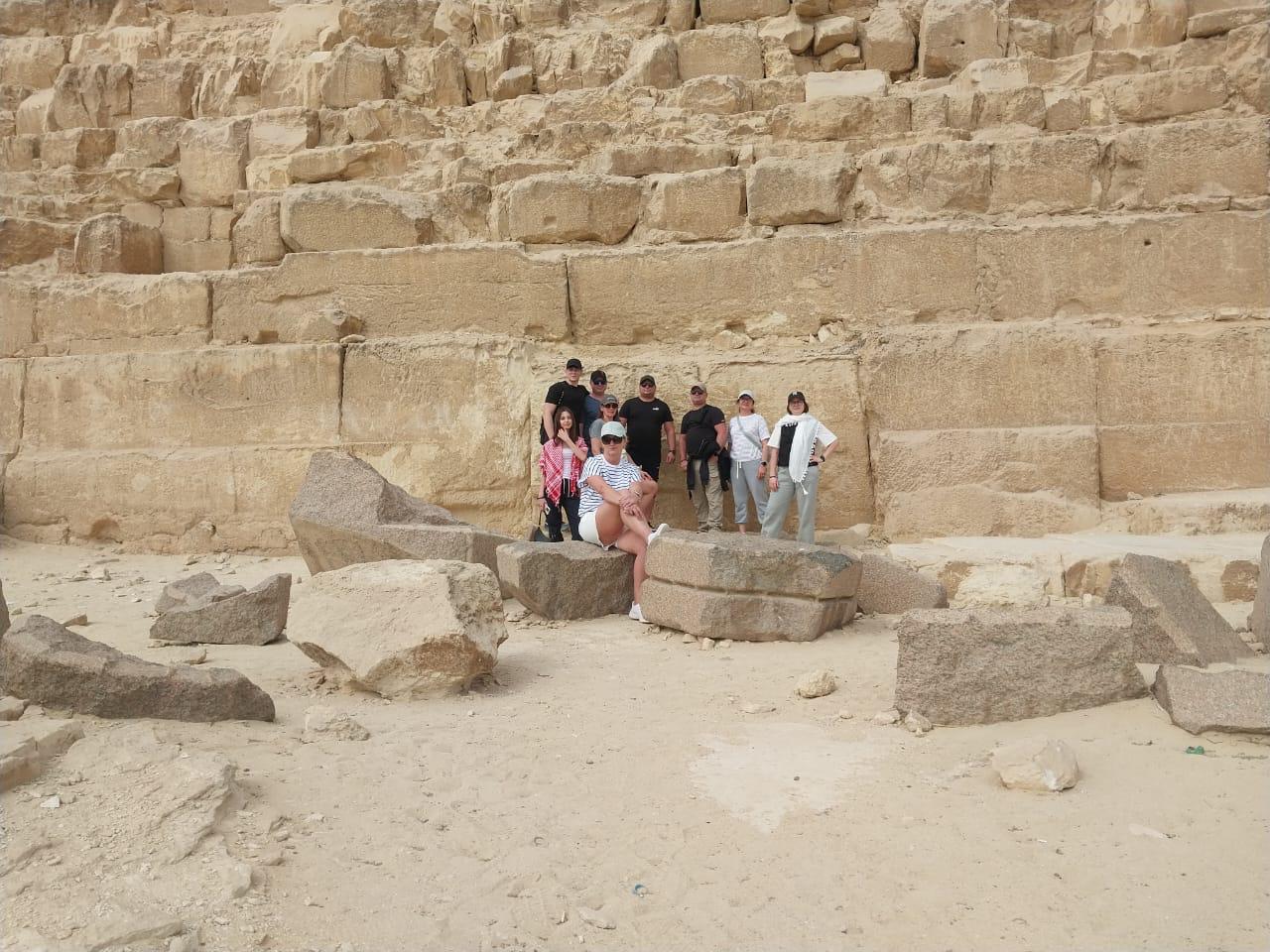 Cairo with pyramids from Hurghada 99