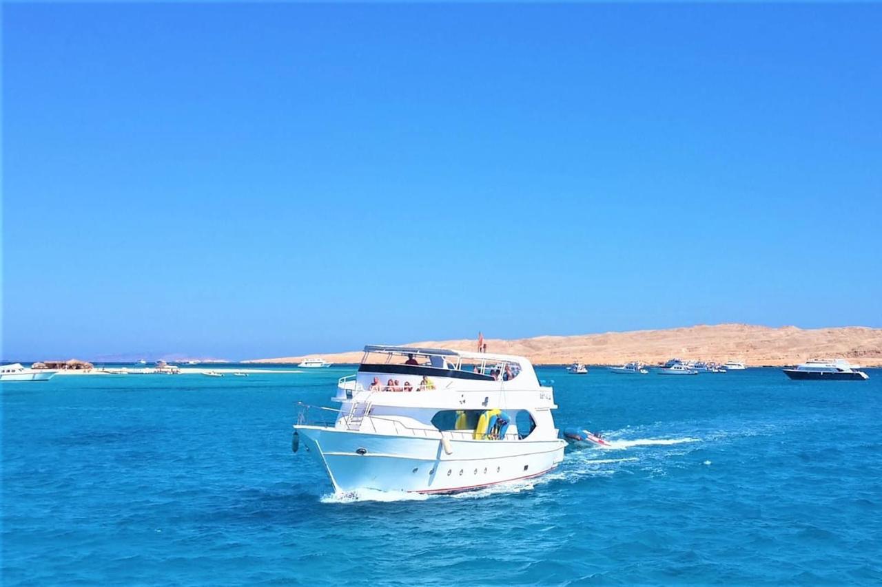 Diving and snorkeling together on one boat Hurghada 16