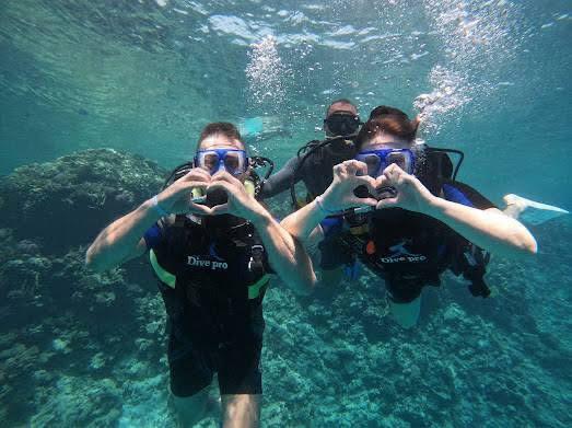 Diving and snorkeling together on one boat Hurghada 29