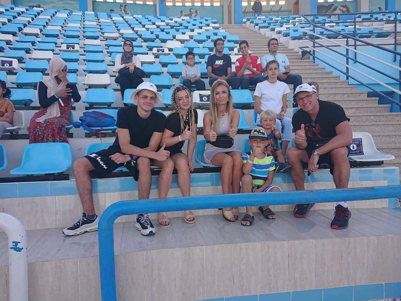Hurghada dolphinarium show 13