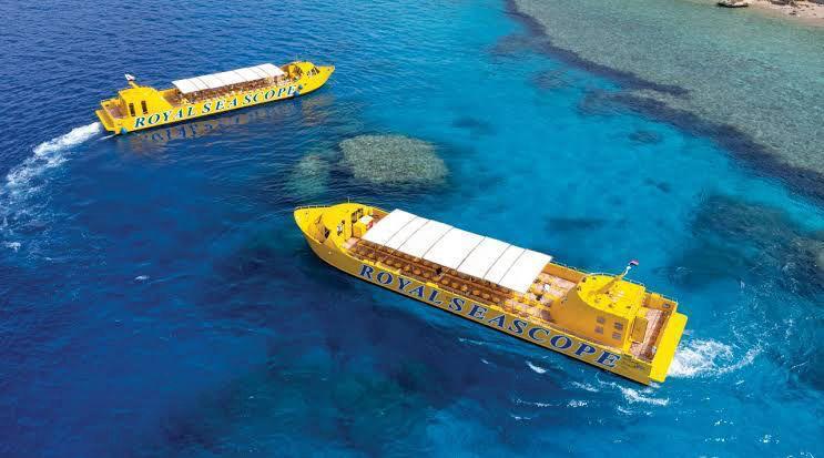 Hurghada glass boat to White Island 4