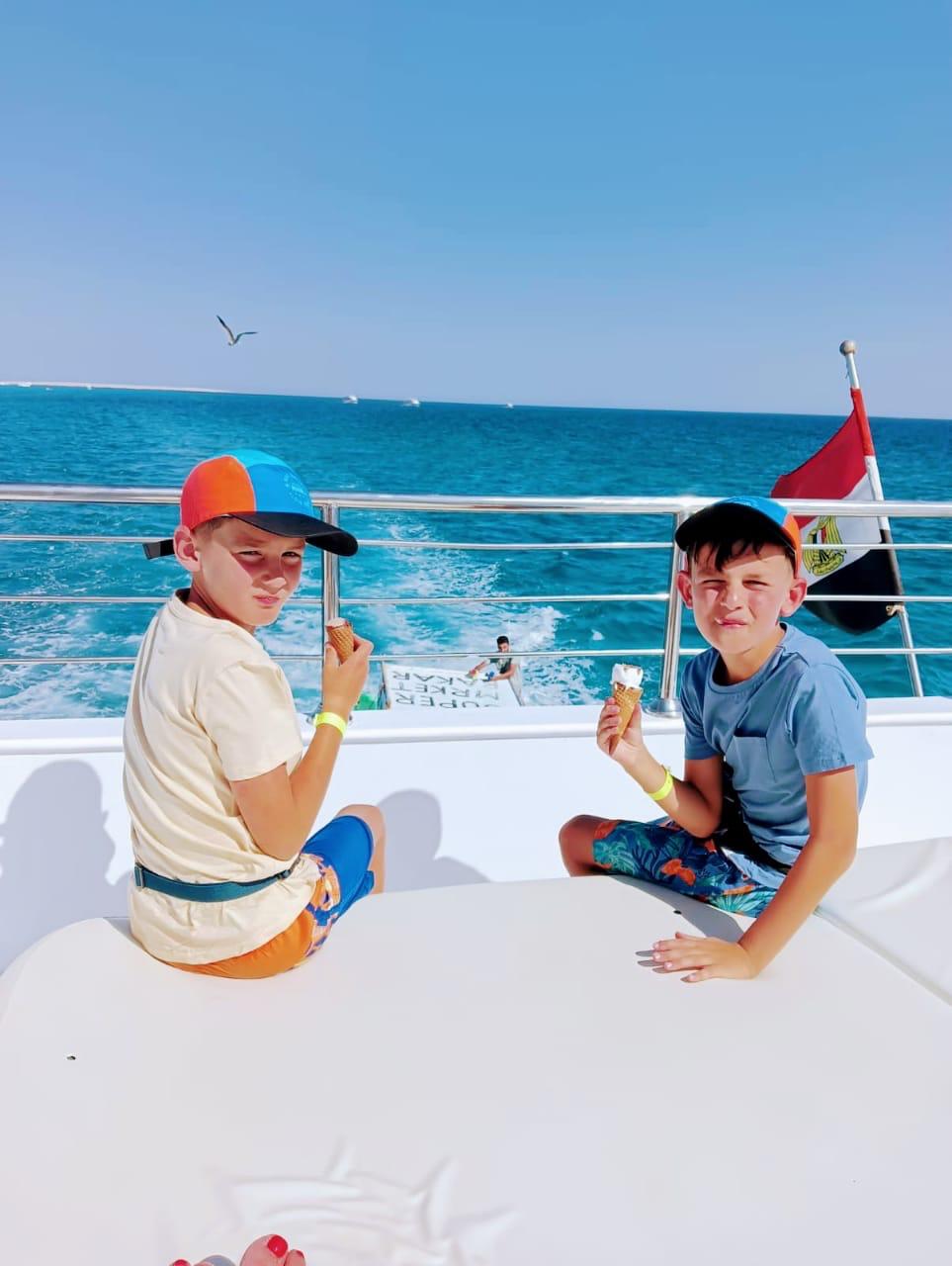 Hurghada private boat family trip 1